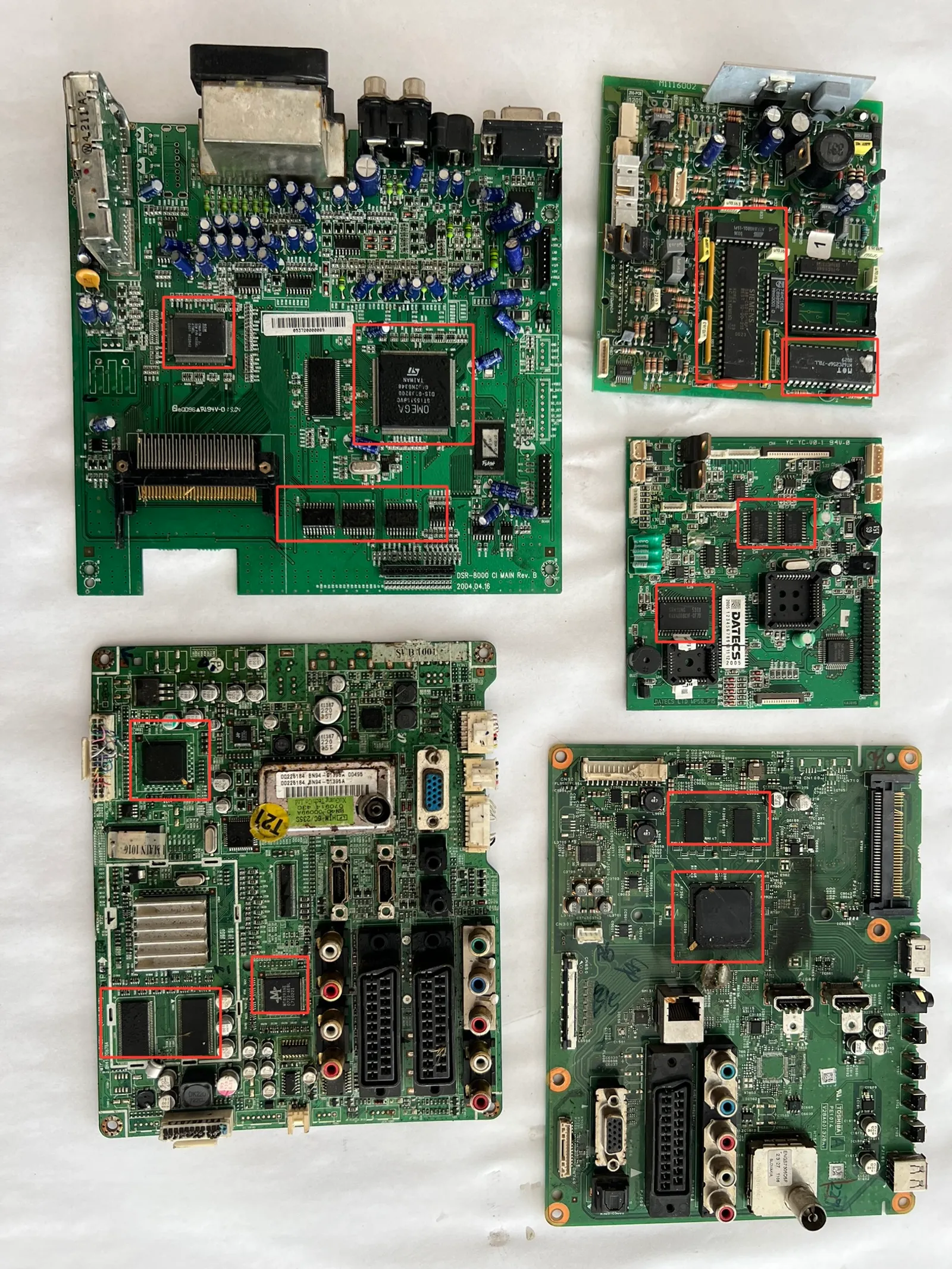 Płyty B drukarki, itp dużo elementów