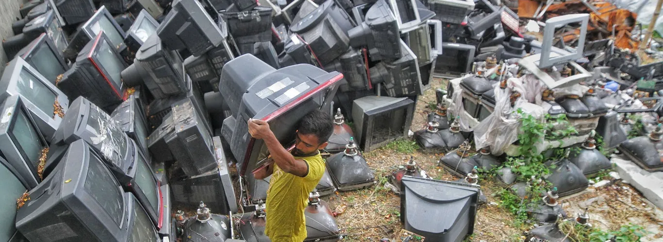 TV equipment recycling