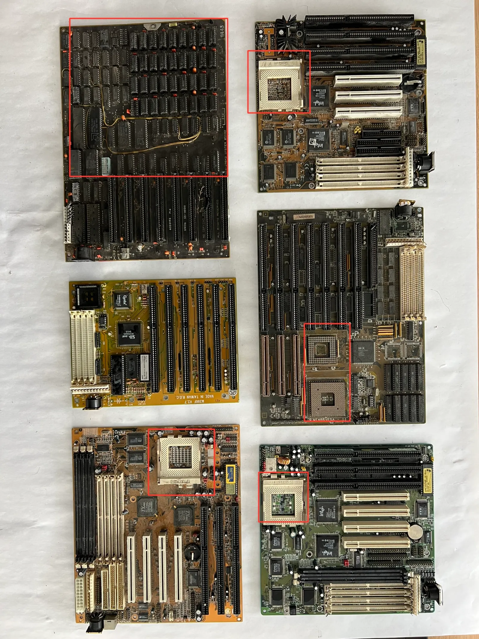 Płyty główne A1 EX socket: od 1 do 7